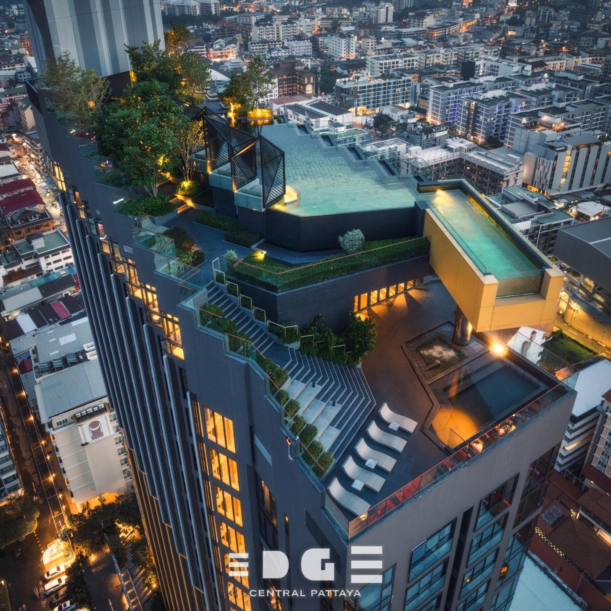 Edge Central Pattaya Sea View High Floor 23,26 Exteriör bild