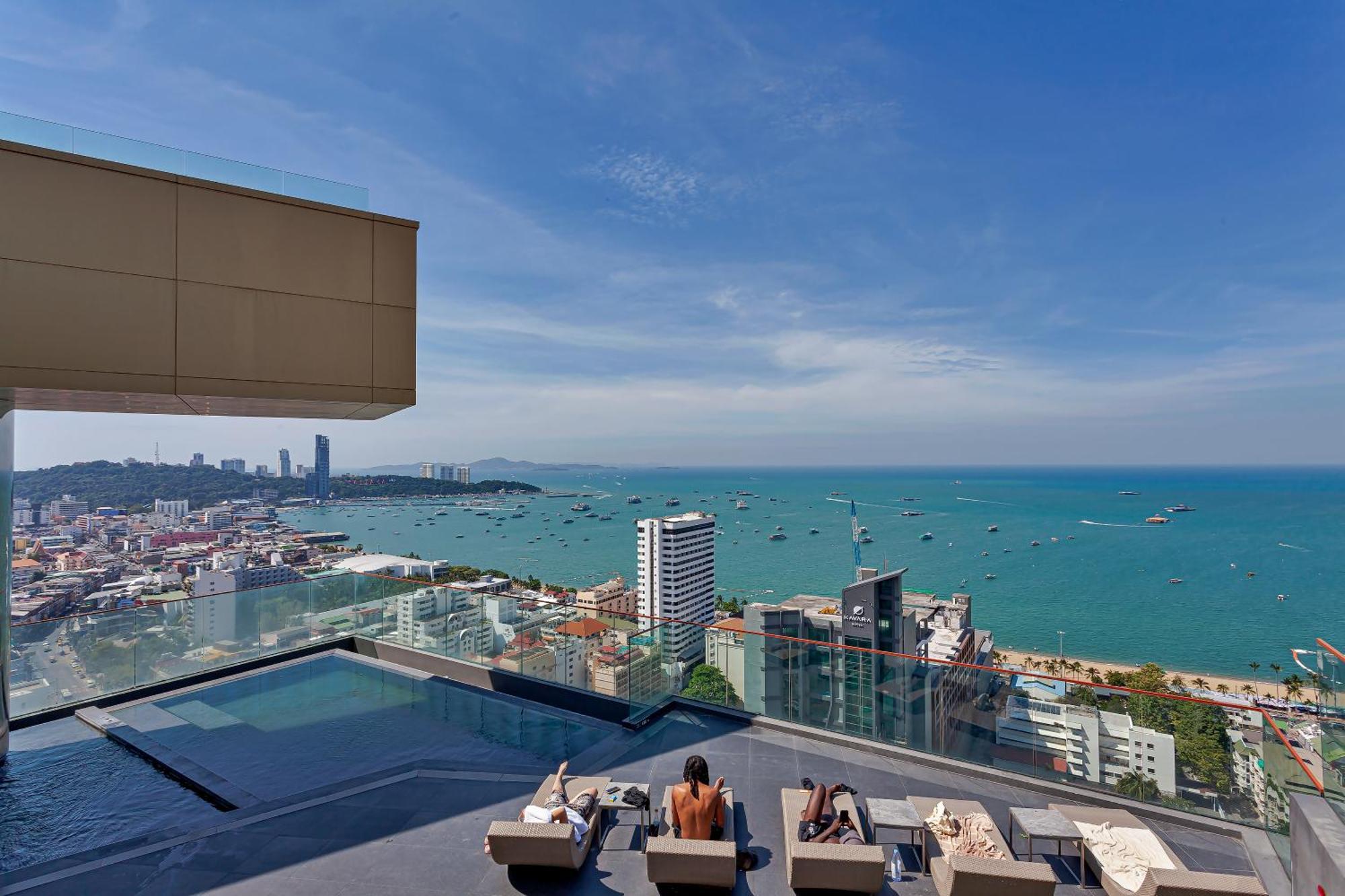 Edge Central Pattaya Sea View High Floor 23,26 Exteriör bild